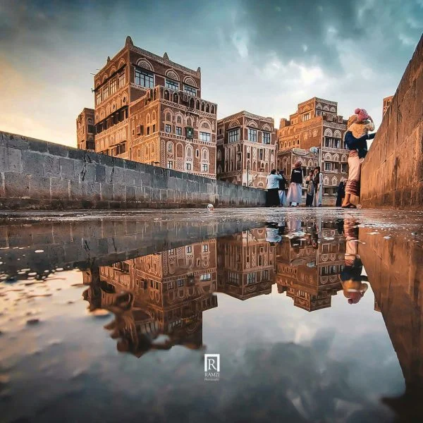 من صنعاء بعد المطر 600x600
